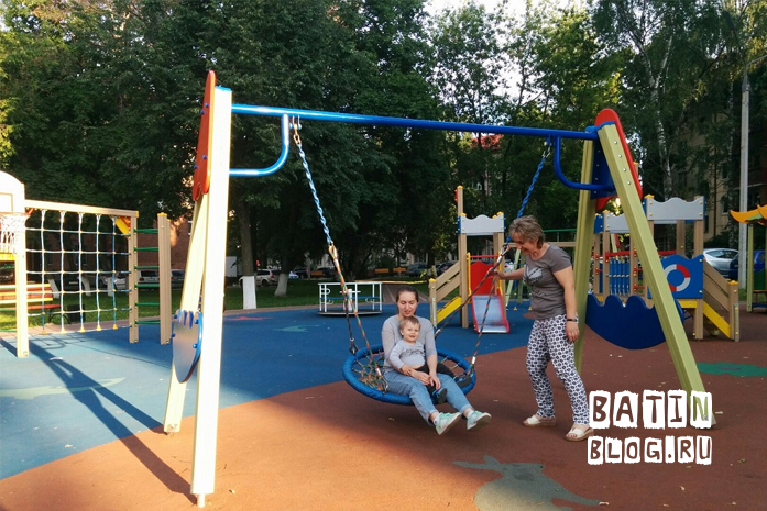 Детская площадка на Карла Маркса в городе Раменское - Батин Блог