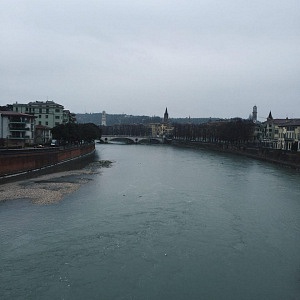 Река Адидже в Вероне - Батин Блог