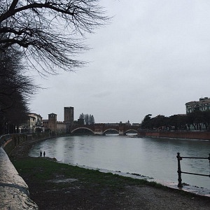 Река Адидже в Вероне - Батин Блог