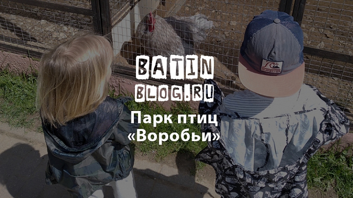 Парк птиц Воробьи - Батин Блог