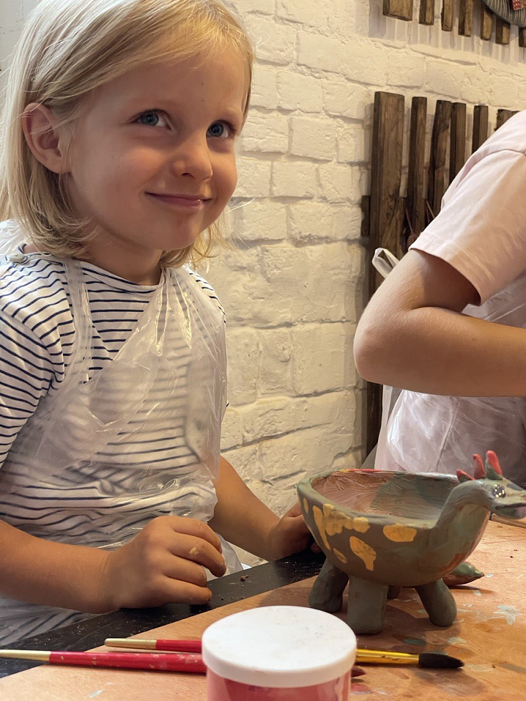 Мастер-класс по лепке из глины для детей в Раменском